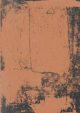 A3 Textured abstract Halloween background with rough brush strokes and distressed surface