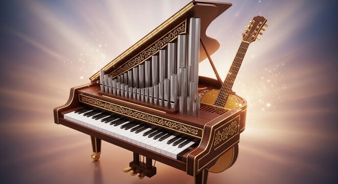 Musical instruments composition