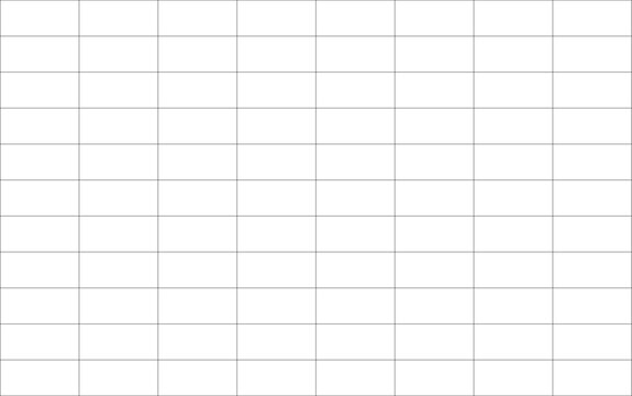 Blank Lined Notebook Paper Texture, White Corporate Spreadsheet and Accounting Grid Template