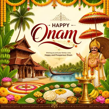 onam background