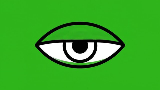 Animated Eye Icon | Visibility & View Count Overlay VFX