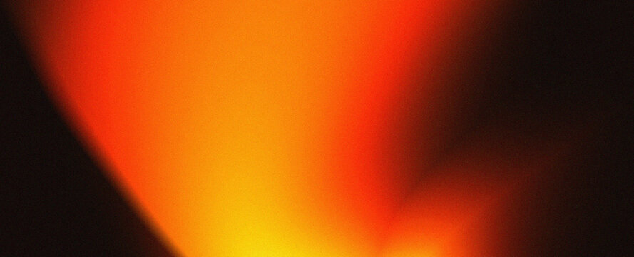 Orange Gradient Have Grain Texture Background for Banner template, poster, cover.