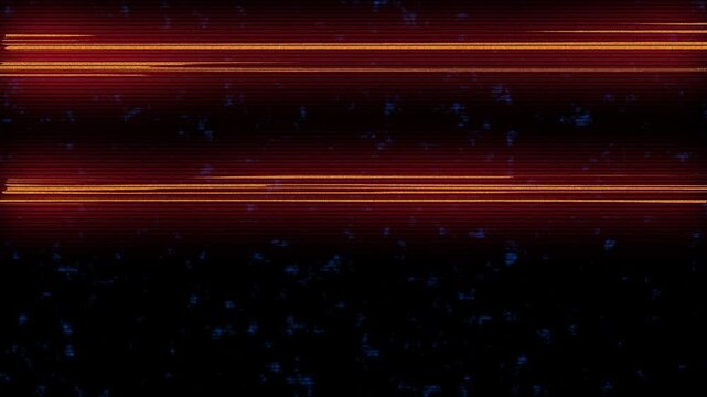  Retro CRT Scanlines, Multicolor Analog Signal Lines 4K