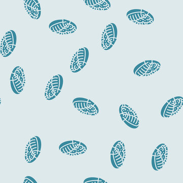 grilled squid sea cuisine vector glyph seamless pattern grilled squid sea cuisine sign illustration