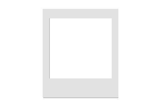 blank photo frame