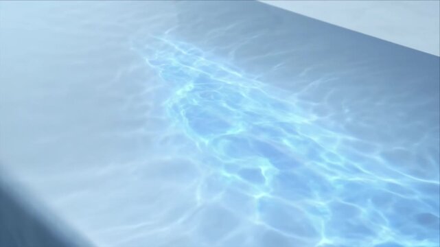 Luxury water light overlay background texture with gentle wave pattern and abstract reflective surface for spa design wellness concept and elegant summer relaxation mood