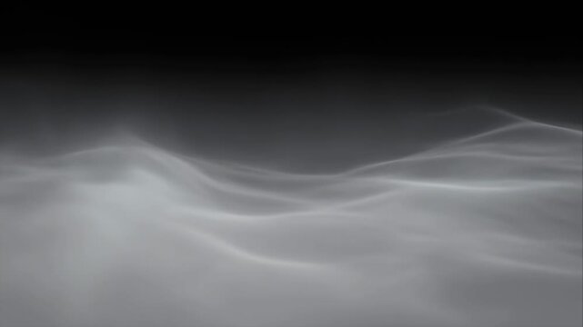 Luxury abstract wave light overlay background with soft mist gradient texture and misty curve pattern creating elegant motion effect for dreamy calm mood and modern presentation design