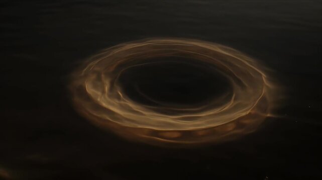 Luxury light overlay background with circular ripple water surface abstract energy ring glow motion dark wave texture design elegant atmosphere minimal shimmer reflection creates calm tranquil mood