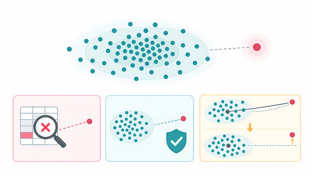 Outlier detection data quality illustration