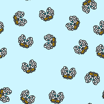 equipment optometry vision eye vector seamless pattern equipment optometry vision eye sign illustration