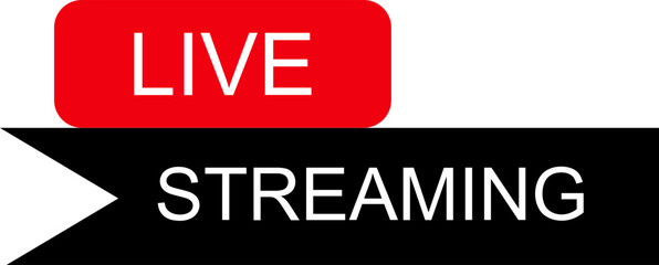 Fototapeta premium Live Stream icon 