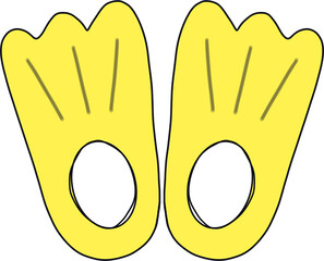 Swim fins © Dabiola