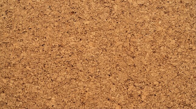 Natural cork board texture background, brown grainy bulletin board surface, organic wooden material for office memo and noticeboard backdrop