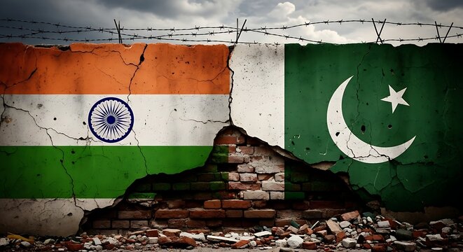 India Pakistan Conflict - A Divided Nations Struggle.
