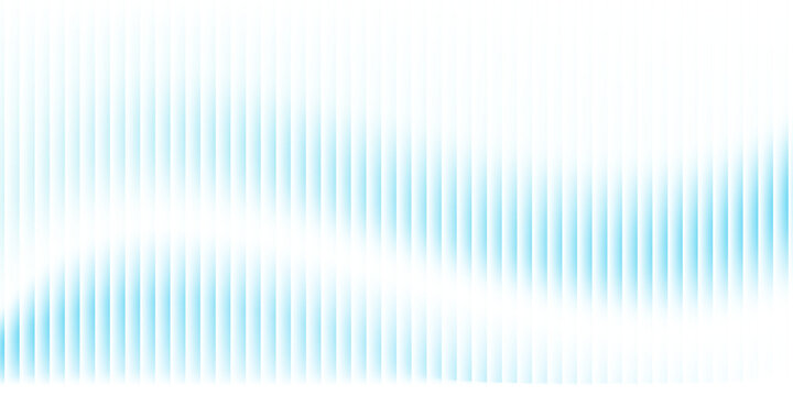 Abstract background with shiny glass ripple effect in blue and white gradient colors