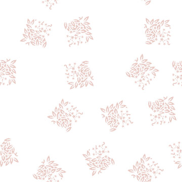 bignonia capreolata vector glyph seamless pattern bignonia capreolata sign illustration
