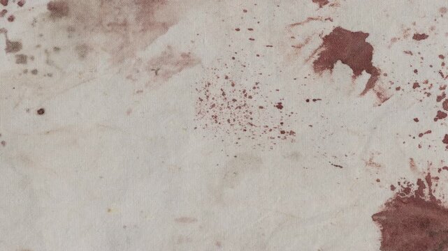 crumpled white paper texture pattern best for video background & motion graphics animation, seamless looping in 4k, stop motion animation, wrinkled surface and grain texture footage.