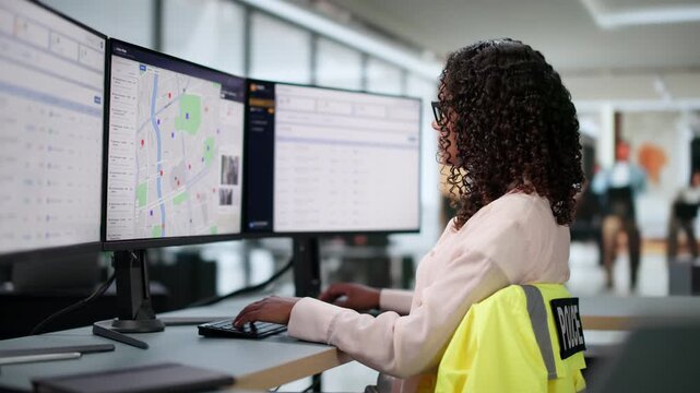 Police Analyst Uses GIS Software