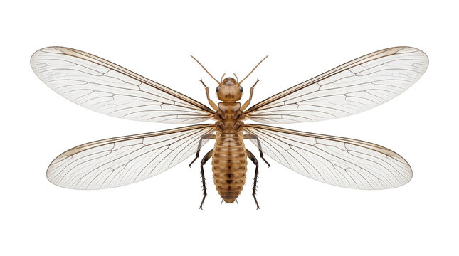 Winged termite alate swarmer Insect, transparent, png, isolated white isolated on transparent background png