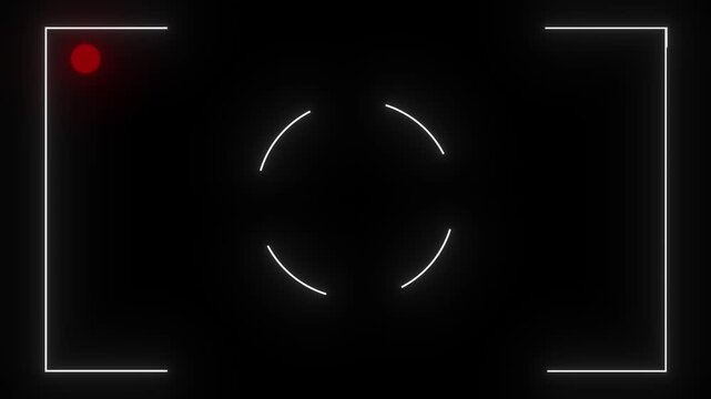 glowing sign camera