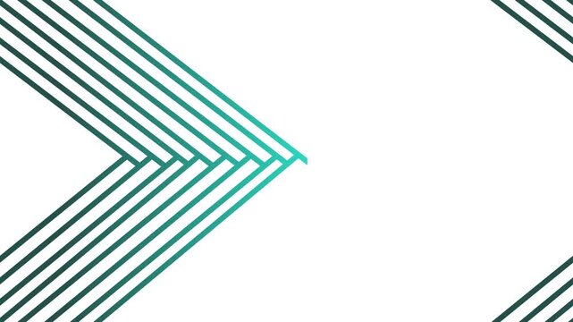 Diagonal chevron made from parallel lines background animation
