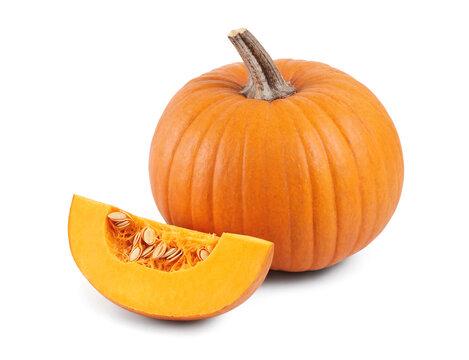 Pumpkin Isolated on White Background