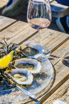 Netherlands, Zeeland, Yerseke, Fine de Claire oysters