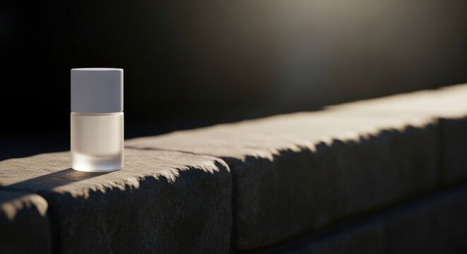 Glass of Milk on a Wooden Surface with Dramatic Lighting.