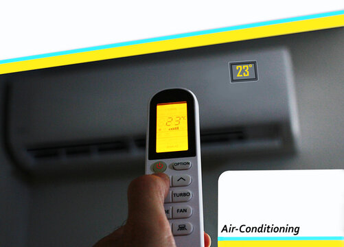 Aire acondicionado y mando a distancia control remoto editable y display con grados para el calor de verano air conditioning remote control cooling heat degree
