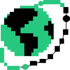Fototapeta premium space svg icon