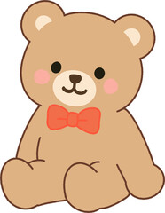 Fototapeta premium ribbon bear