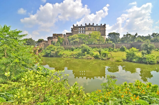 Jahangir Mahal, Citadel of Jahangir - a citadel and garrison located in Orchha, Madhya Pradesh, India.