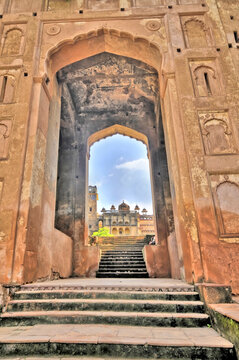 Jahangir Mahal, Citadel of Jahangir - a citadel and garrison located in Orchha, Madhya Pradesh, India.