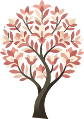 Fototapeta premium Stylized Tree Decorative design