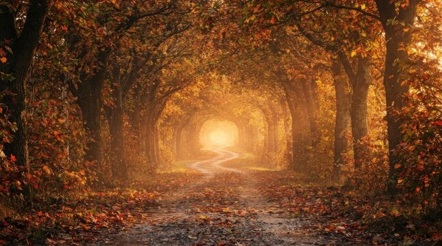 autumn in the park
