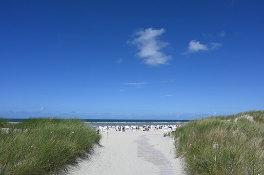Weg am Strand von Spiekeroog