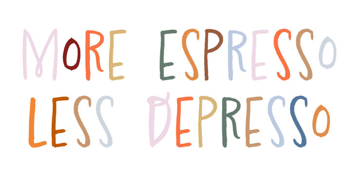 Coffee Quotes Bundle, Hand Lettering Quotes, Coffee Lover Typography, Cute Cafe Sayings, Retro Coffee Clipart, Printable Quotes, PNG EPS Vector