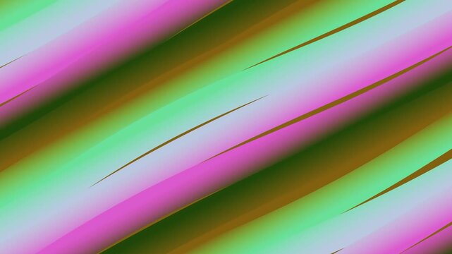 Abstract pink and green gradient lines in diagonal pattern. Suitable for backgrounds, wallpapers, textiles, and modern design projects. Vibrant colors for versatile use.