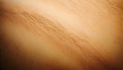 Fototapeta premium Textured ochre earth surface with diagonal ridges and shadows