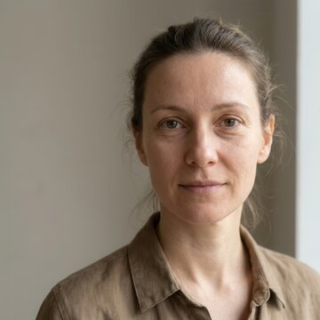 hernias under the eyes of a woman