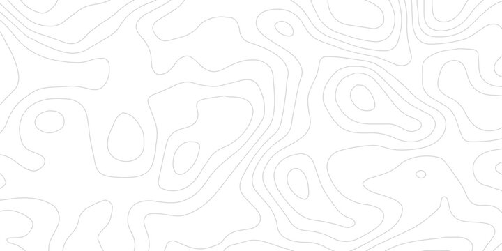 Flowing Terrain Contour Line Illustration with Abstract Topographic Height Map for Camping, Exploration, and Travel Backgrounds
