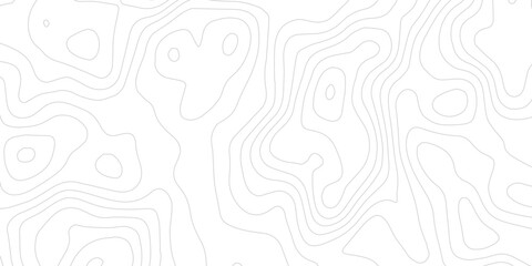  Minimal Abstract Topographic Contour Line Map Artwork with Smooth Flowing Terrain Curves for Vintage Hiking and Exploration Themes  © ALAMA