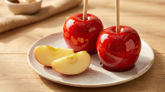 Delicious halloween caramel apples a sweet treat for fall and spooky celebrations