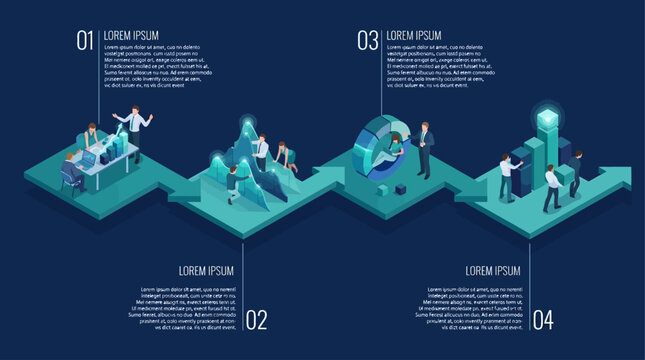 People interact with futuristic technology in a modern business setting.