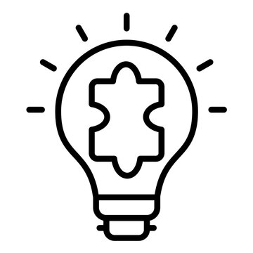 Puzzle Solution vector icon. Can be used for Project Management iconset.