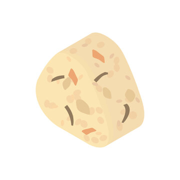 おにぎり(五目ご飯)のイラスト