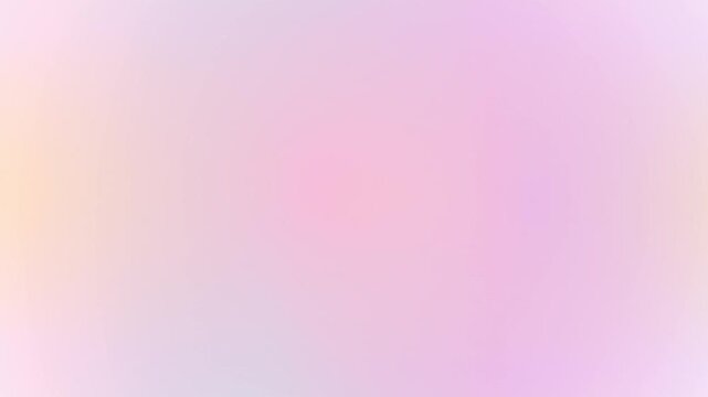 Abstract Pastel Gradient Background. A soft, dreamlike animation with slowly shifting colors. This smooth, ethereal motion graphic is ideal for creative design projects and calm video intros.