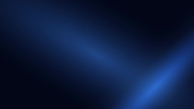 Abstract Dark Blue Background with Crossing Light Beams. A smooth cinematic motion graphic featuring intersecting blue rays, perfect for modern tech, business intros, or digital creative projects.