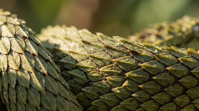 Bush viper scales