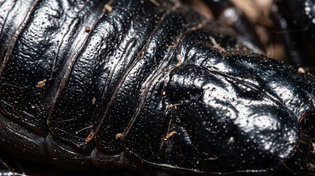Emperor scorpion shell